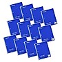 C-Line 1-Subject Notebooks, 8" x 10.5", Wide Ruled, 70 Sheets, Blue, 12/Bundle (CLI22038-12)~#|#~sp214912499_sc7