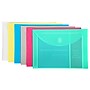 C-Line XL Plastic Document File, Letter, Assorted Colors, 36/Bundle (CLI58000-36)~#|#~sp214912529_sc7