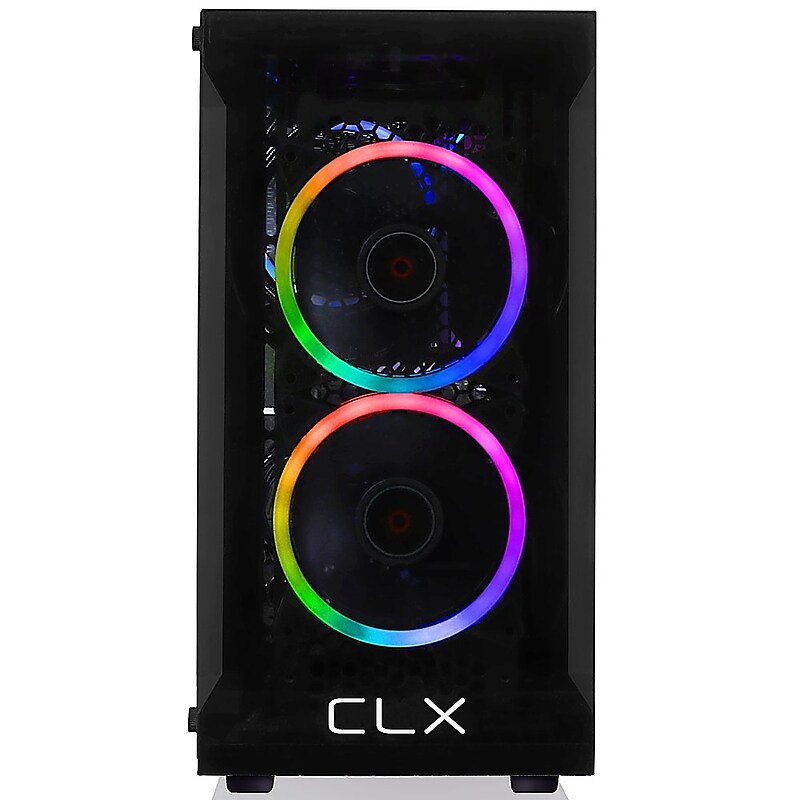 CLX SET TGMSETRTA3502BM Gaming Desktop Computer, AMD Ryzen 7 5700X, 16GB Memory, 1TGB SSD, 2TB HDD image 1
