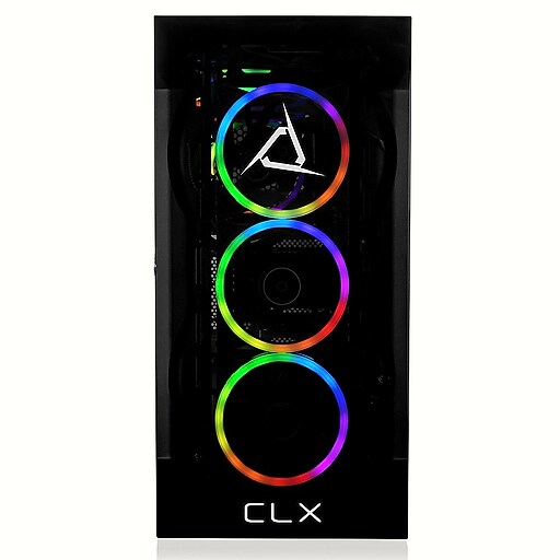 CLX SET TGMSETRTM2A00BM Gaming Desktop Computer, AMD Ryzen 7 7700X