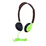 HamiltonBuhl Galaxy Econo-Line of Sack-O-Phones: 5 Green Headphones, Starfish Jackbox, and Carry Bag (HECGJB5HA2GRN)~#|#~sp215022697_sc7