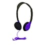 HamiltonBuhl Galaxy Econo-Line of Sack-O-Phones: 5 Purple Headphones, Starfish Jackbox, and Carry Bag (HECGJB5HA2PPL)~#|#~sp215022703_sc7