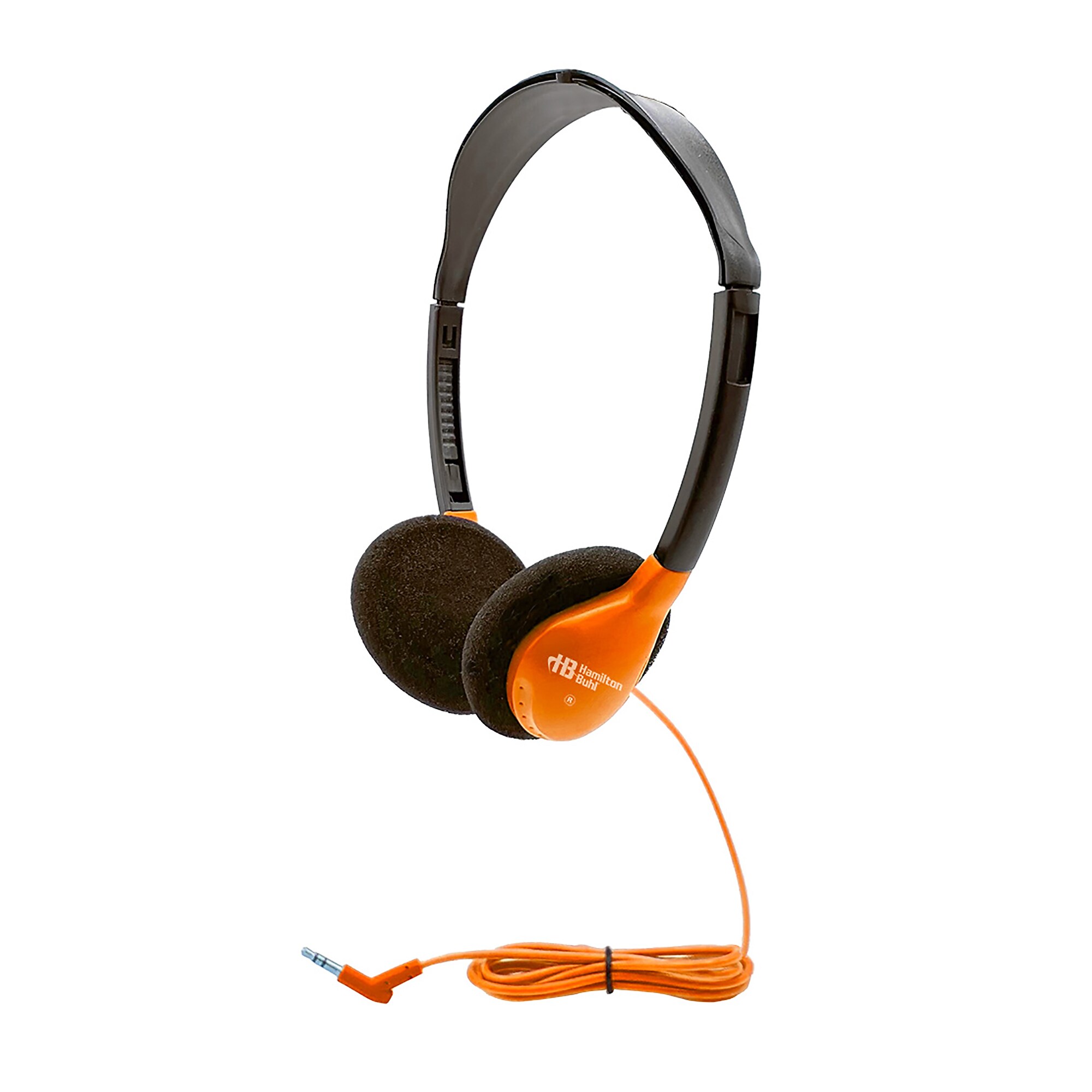 HamiltonBuhl Personal On-Ear Stereo Headphone, Orange, 3/Pack (HECHA2ORG-3) Sansujyuku sansujyuku.com