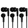 HamiltonBuhl Silicone Ear Buds, Black, 3/Pack (HECHAEBS-3)~#|#~sp215022718_sc7