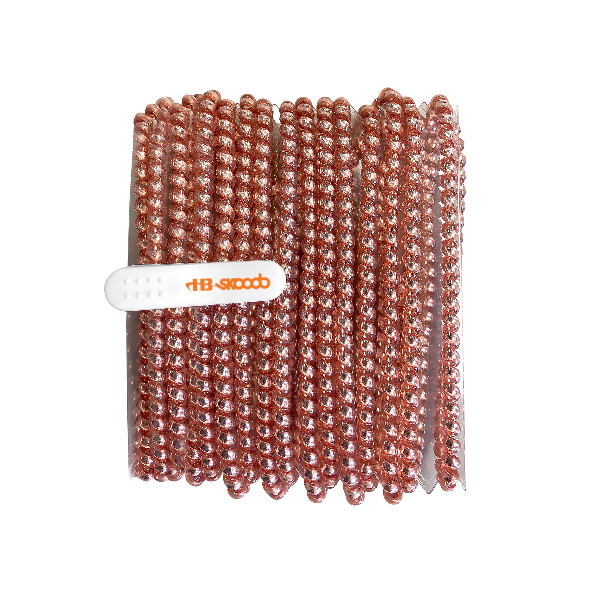 HamiltonBuhl Skooob Tangle Free Earbud Covers, Rose Gold, 20/Pack (HECSKBPNKG-20) Sansujyuku sansujyuku.com