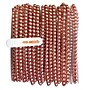HamiltonBuhl Skooob Tangle Free Earbud Covers, Rose Gold, 20/Pack (HECSKBPNKG-20)~#|#~sp215023165_sc7