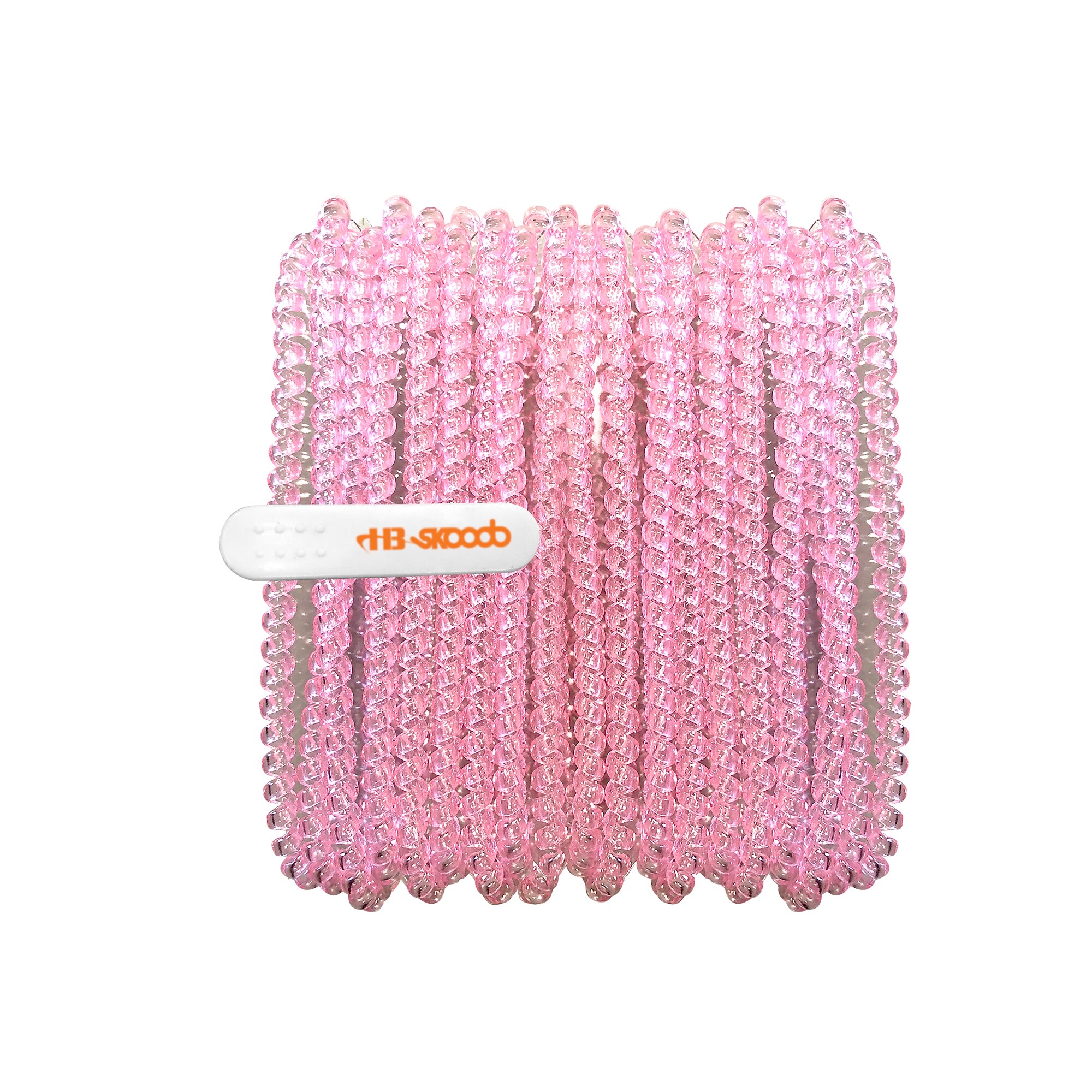 HamiltonBuhl Skooob Tangle Free Earbud Covers, Translucent Pink, 20/Pack (HECSKBPNKT-20) Sansujyuku sansujyuku.com