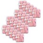 HamiltonBuhl Skooob Tangle Free Earbud Covers, Light Pink/White, 20/Pack (HECSKBPNKW-20)~#|#~sp215023182_sc7