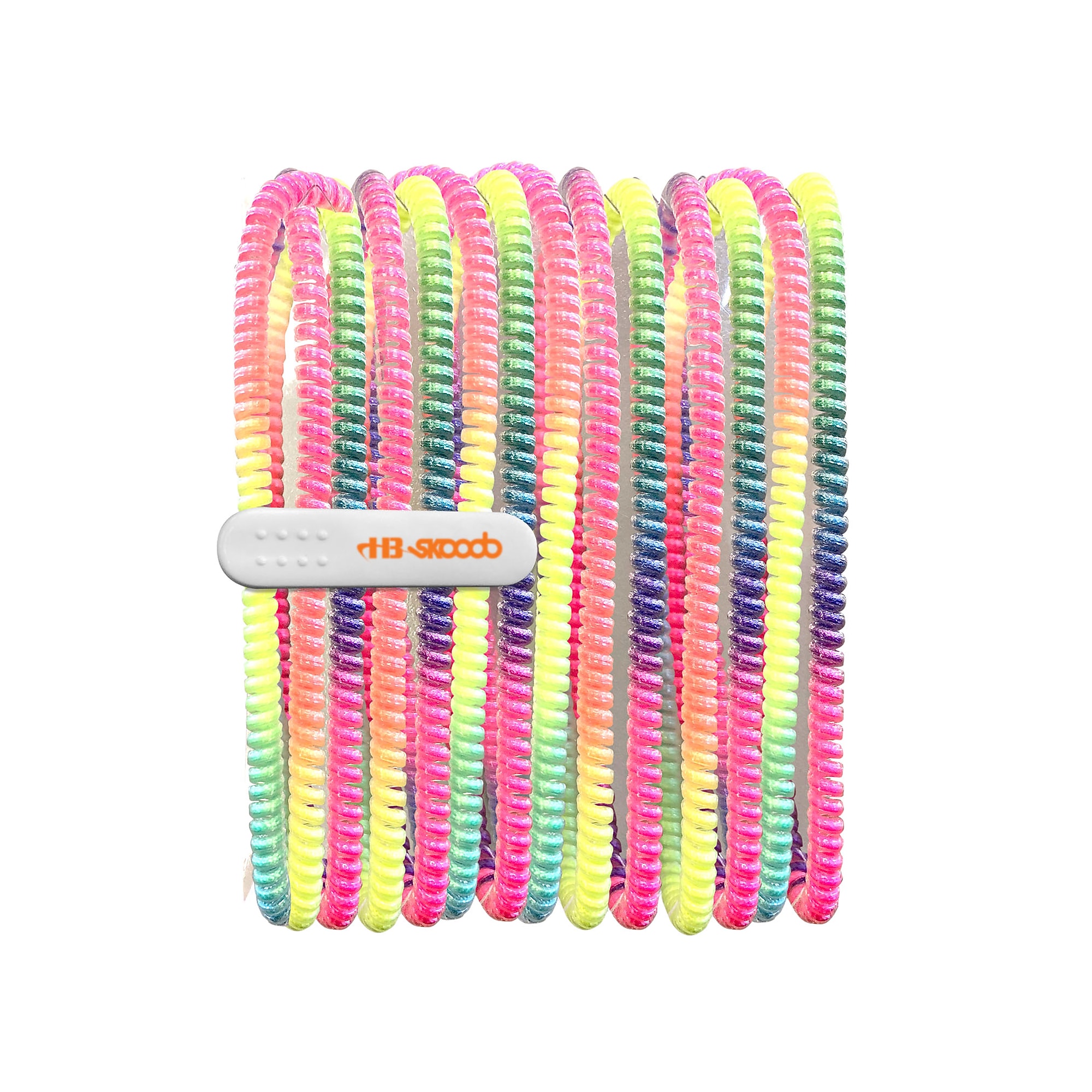 HamiltonBuhl Skooob Tangle Free Earbud Covers, Rainbow, 20/Pack (HECSKBRBW-20) Sansujyuku sansujyuku.com