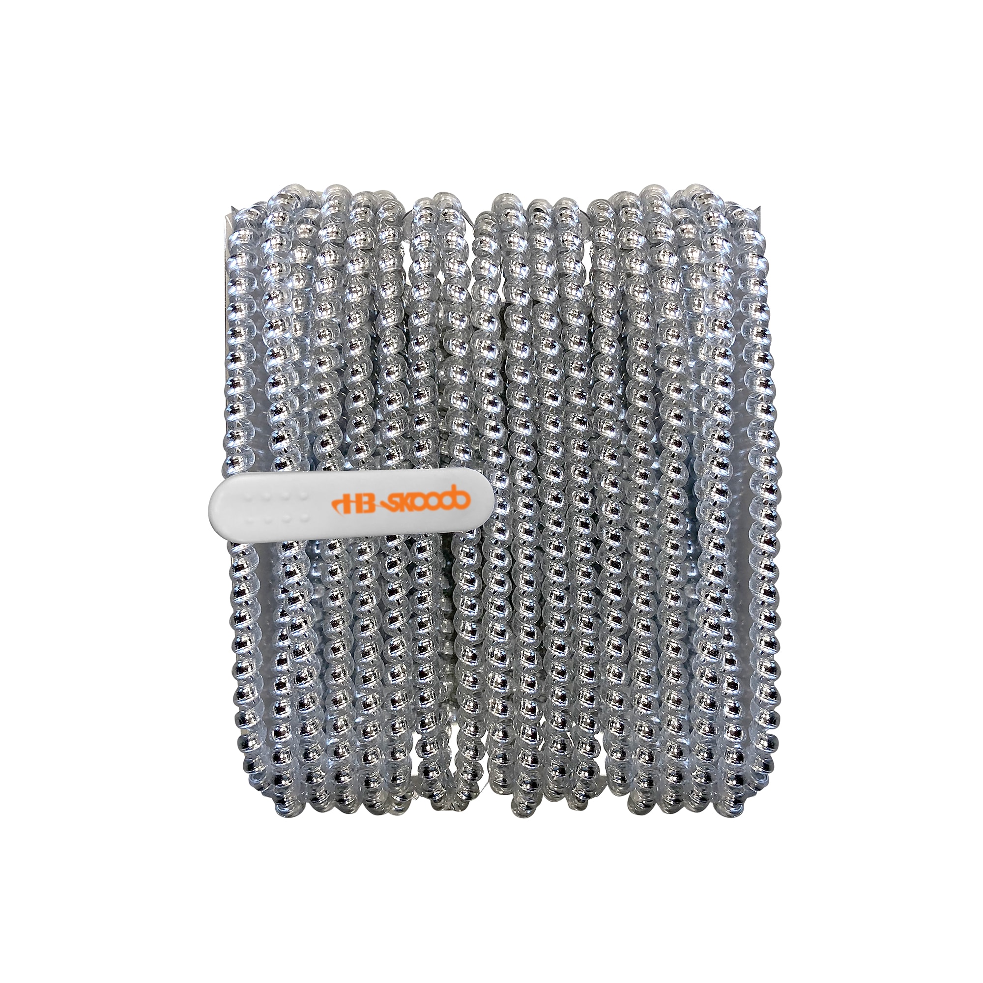 HamiltonBuhl Skooob Tangle Free Earbud Covers, Rich Silver, 20/Pack (HECSKBSLV-20) Sansujyuku sansujyuku.com