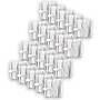 HamiltonBuhl Skooob Tangle Free Earbud Covers, Moon White, 20/Pack (HECSKBWHT-20)~#|#~sp215023306_sc7