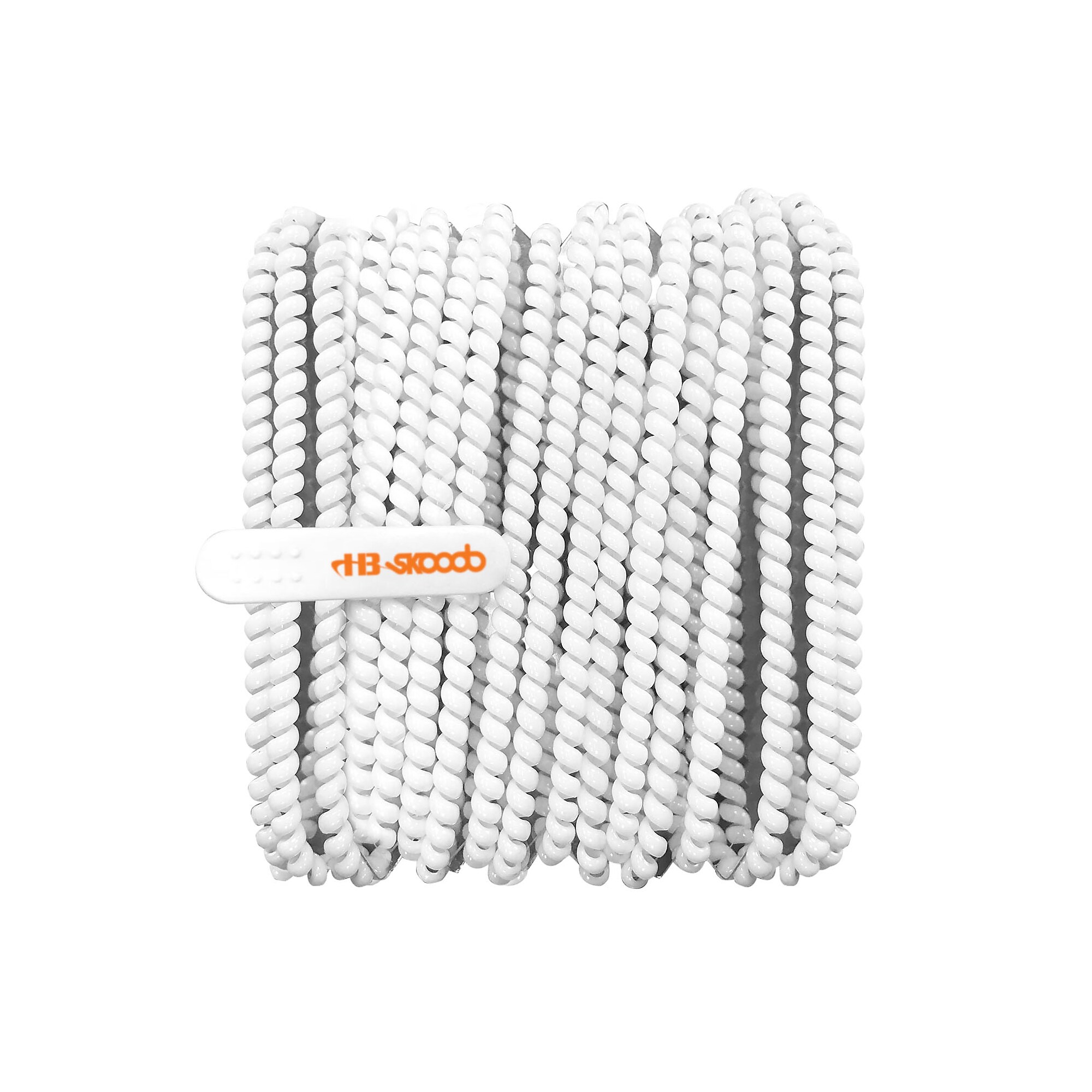 HamiltonBuhl Skooob Tangle Free Earbud Covers, Moon White, 20/Pack (HECSKBWHT-20) Sansujyuku sansujyuku.com