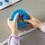Hand2Mind NumberLine Clock: Deluxe Set of 6 (HTM93410)~#|#~sp215023659_sc7