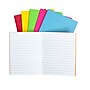 Hygloss 1-Subject Lined Notebooks, 4.25" x 5.5", Wide Ruled, 16 Sheets, Assorted Colors, 24/Pack (HYG79424)~#|#~sp215023705_sc7