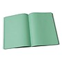 Pacon Dual Ruled 1-Subject Composition Notebooks, 9.75" x 7.5", Grid & Wide Ruled, 100 Sheets, Green, 6/Bundle (PACMMK37162-6)~#|#~sp215038821_sc7