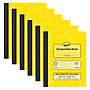 Pacon Dual Ruled 1-Subject Composition Notebooks, 9.75" x 7.5", Grid & Wide Ruled, Yellow, 100 Sheets, 6/Bundle (PACMMK37163-6)~#|#~sp215038822_sc7