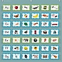 Teacher Created Resources Calming Blue 7-Pocket Chart, 28" x 28" (TCR20101)~#|#~sp215045861_sc7