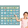 Teacher Created Resources Calming Blue 7-Pocket Chart, 28" x 28" (TCR20101)~#|#~sp215045881_sc7