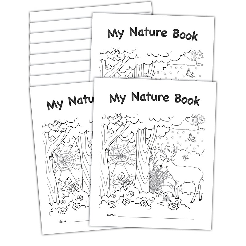 Teacher Created Resources My Own Books: My Own Nature Book Activity Book, 10/Pack image 1