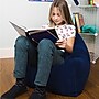 Bouncyband Comfy Cozy Peapod Inflatable Chair for Kids (BBAPDCHBU)~#|#~sp215105536_sc7