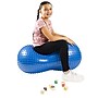 Bouncyband Sensory Peanut Stability Ball (BBASR95BU)~#|#~sp215105676_sc7