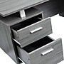 Techni Mobili 51.25"W Modern Office Desk with Storage, Gray (RTA-7002-GRY)~#|#~sp21518873_sc7