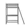 Flash Furniture Riley Loft Bed Frame with Desk, Twin (MHLBD5LGYT)~#|#~sp215338238_sc7