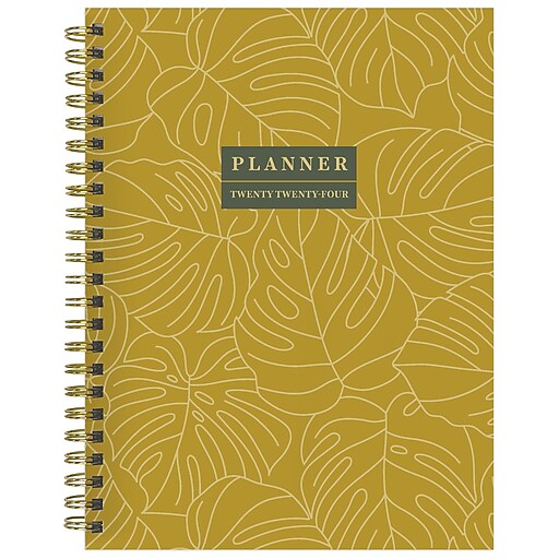 2024 TF Publishing 8" x 6.5" Golden Foliage Medium Weekly Monthly