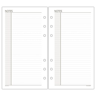AT-A-GLANCE Notepad Refill, 3.75"W x 6.75"H, Narrow Ruled, White, 30 Sheets/Pad (033-3)