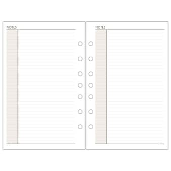 AT-A-GLANCE Notepad Refill, 5.5"W x 8.5"H, Narrow Ruled, White, 30 Sheets/Pad (031-3)
