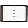 Day Runner Harrison 8.5" x 11" Weekly & Monthly Personal Organizer, Faux Leather Cover, Brown (307-0304)~#|#~sp21543761_sc7