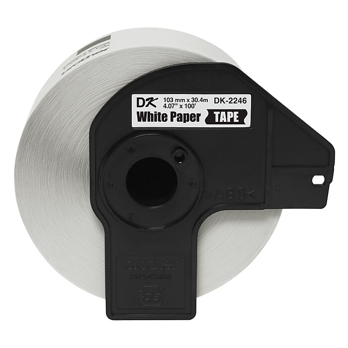 Brother DK-2246 Extra Wide Width Continuous Paper Labels, 4-7/100