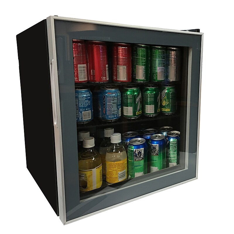 Avanti 1.6 Cu. Ft. Energy Star. Glass Door Refrigerator, Beverage Cooler, Black (ARBC17T2PG) image 1