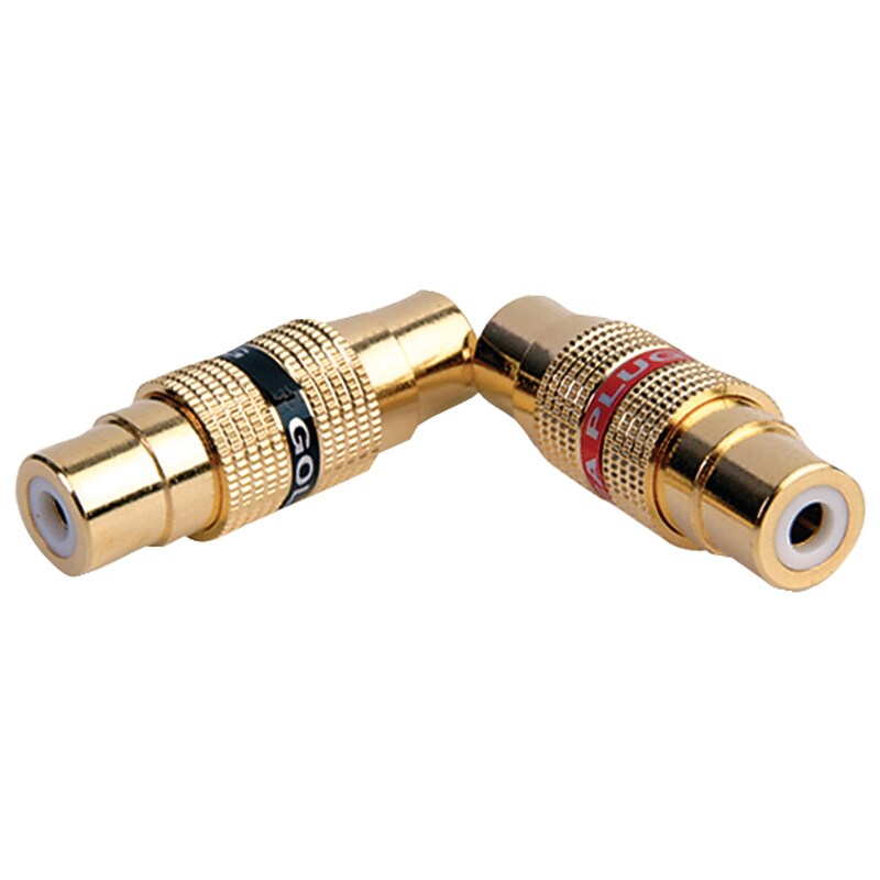Db Link DB Link BF106 Gold Barrel Connectors, 2 pk (Female/Female) image 1