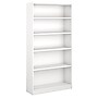 Bush Furniture Universal 72"H 5-Shelf Bookcase with Adjustable Shelves, Pure White (WL12417)~#|#~sp21568609_sc7