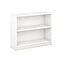Bush Furniture Universal 2-Shelf Bookcase, Pure White (WL12413)~#|#~sp21568619_sc7