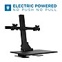 Mount-It! 28"W Electric Adjustable Standing Desk Converter with Dual Monitor Mount, Black (MI-7952)~#|#~sp21608021_sc7