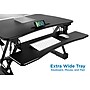 Mount-It! 35.5"W Rectangular Adjustable Metal Standing Desk Converter, Black (MI-7955)~#|#~sp21608029_sc7