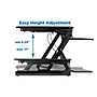 Mount-It! 35.5"W Rectangular Adjustable Metal Standing Desk Converter, Black (MI-7955)~#|#~sp21608032_sc7