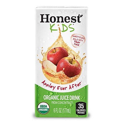 Honest Kids Appley Ever After Organic Juice Drink, 6 oz., 40 Count (CCU41975)