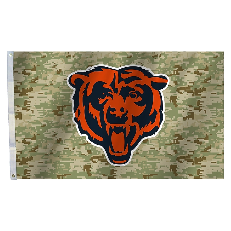 NFL Chicago Bears Camo 3X5 Flag (023245950015) image 1