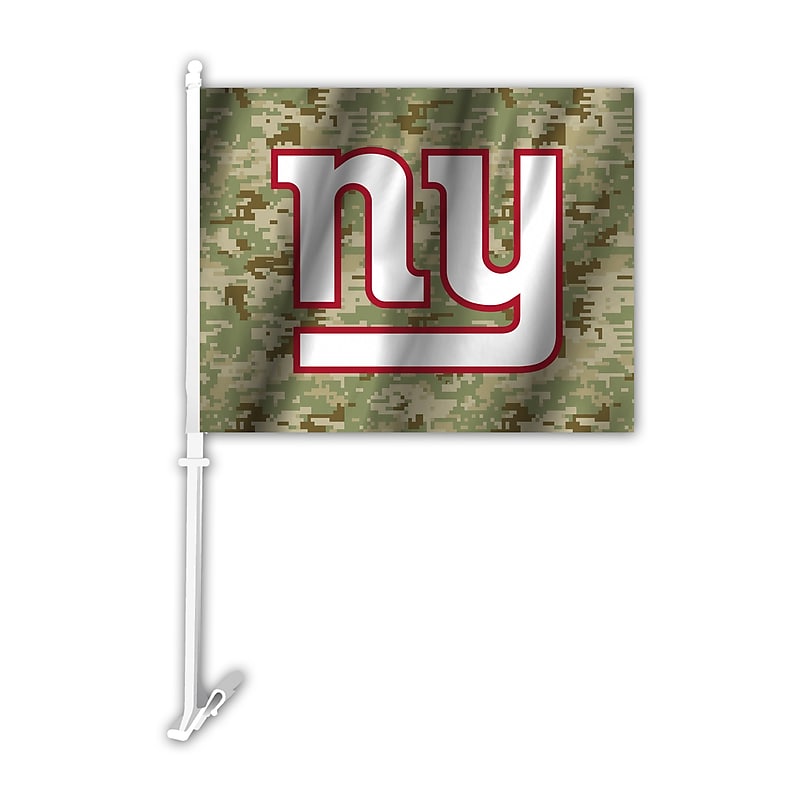 NFL New York Giants Camo Car Flag (023245991759) image 1