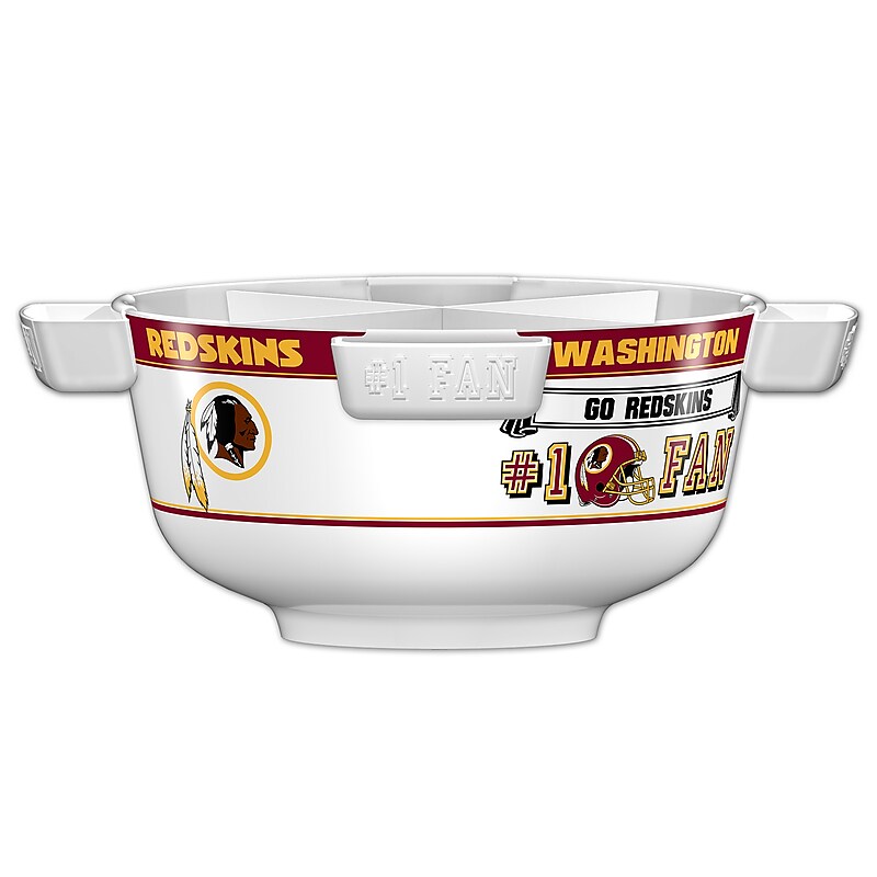 Fremont Die NFL Washington Redskins Party Bowl Set 14.5" Round (617258032440) image 1