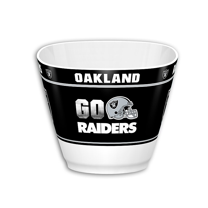Fremont Die NFL Oakland Raiders MVP Bowl 7.85" Square (023245933049) image 1