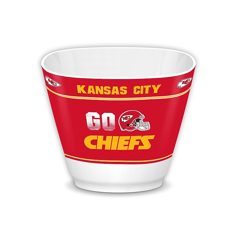 Fremont Die NFL Kansas City Chiefs MVP Bowl 7.85" Square (023245933254) image 1