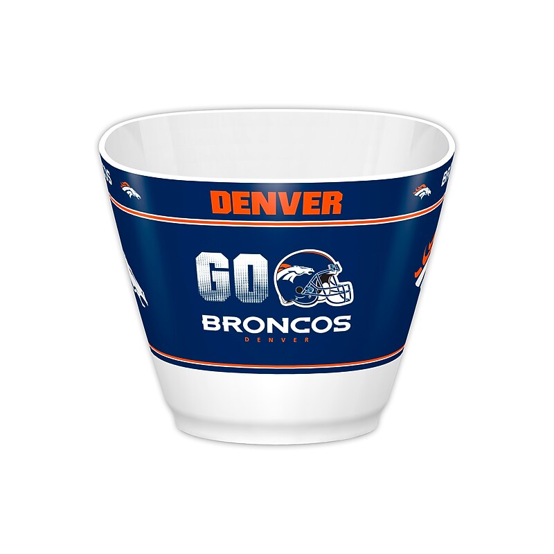Fremont Die NFL Denver Broncos MVP Bowl 7.85" Square (023245933322) image 1