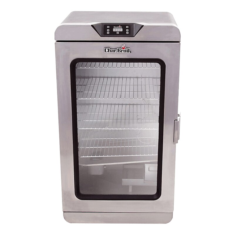 Char-Broil® 1000 sq. in. Deluxe XL Digital Electric Vertical Smoker, Silver (14202005) image 1