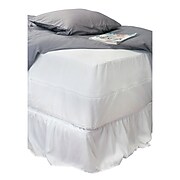 Simplify Home Details Mattress Protector, Sanitized Waterproof, Queen Size (26432)