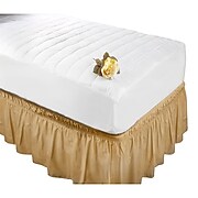 Simplify Home Details Mattress Pad, Antibacterial, Twin Size (1216)