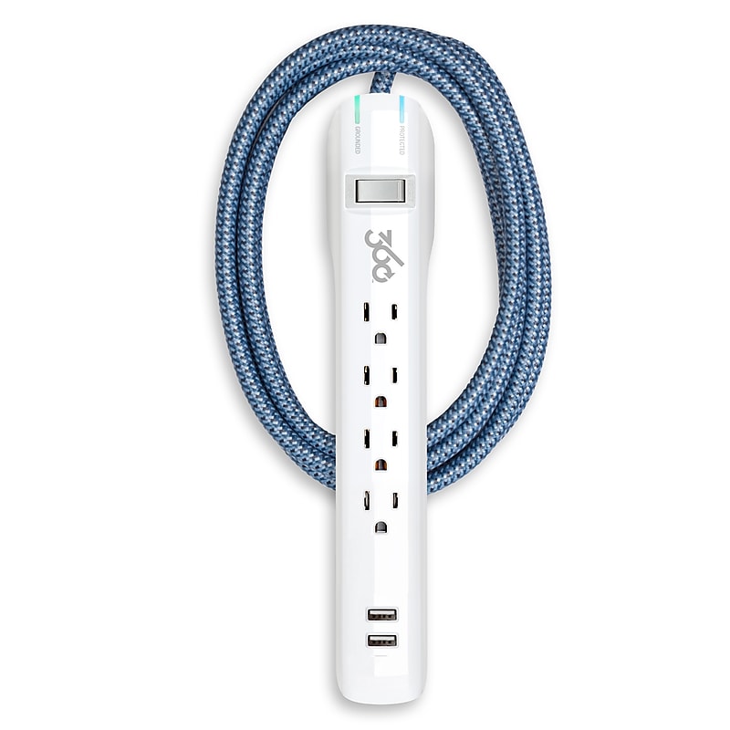 360 Electrical Suite 2.4 Braided 4" Cable, Twilight (360563-ST) image 1